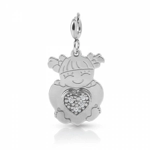 Ciondolo donna acciaio/argento 026222/011 (List. €. 39,00) - Immagine 1 di 1