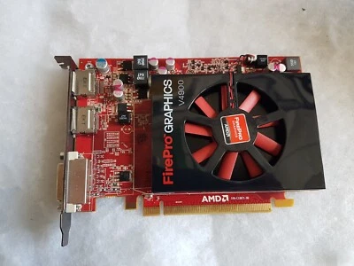 AMD ATI FirePro V4900 PCIe 2.1x16 1GB GDDR5 Video Card  - H654594-001 653327-001 - Image 1 of 4