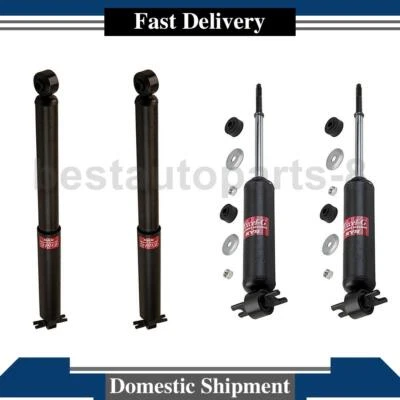 Amortiguadores delanteros traseros KYB 4 piezas para Chevrolet Express 3500 2000 2001 2002 1999 Foto 1 de 4