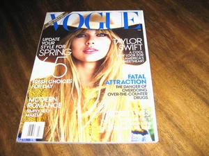 VOGUE MAGAZIN FEBRUAR 2012 TAYLOR SWIFT ARMIE HAMMER AARON ECKHART LARA STONE - Bild 1 von 24