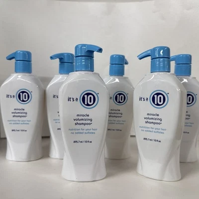 6 Pack It's a 10 Miracle Volumizing Shampoo -10oz - Image 1 of 4