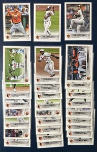 2022 Topps Baseball Baltimore Orioles Team Set Series 1 2 & Update (28 cards) - Picture 1 of 1