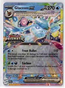 Pokemon TCG - Glaceon EX 26/131 Promo Estampada de Prismatic Evolutions  - Imagen 1 de 2