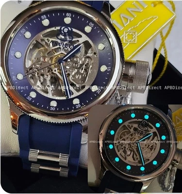 Invicta - Russian Diver - Automatic - 52mm Case 100m LUME Skeleton - mens watch - Image 1 of 4