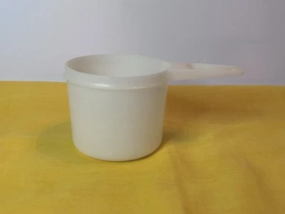 Tupperware Vintage White 1 Cup Measuring Cup - Image 1 of 3