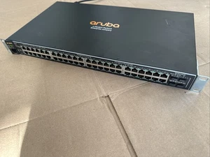 HP Aruba 2530-48G-PoE+ J9772A 48 Port PoE Gigabit Switch - Afbeelding 1 van 5