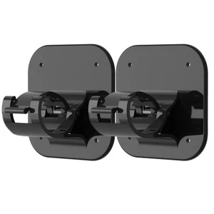 2pcs Adhesive Curtain Rod Brackets Curtain Rod Hook for Bedroom Home - Picture 1 of 10