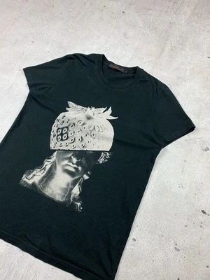 UNDERCOVER Jun Takahashi Strawberry Mask Graphic Tee Black Size 2 Japan Rare - Image 1 of 4