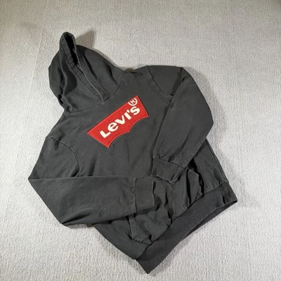 Sudadera con Capucha Levi's Juvenil Grande Texturizado Logo Niños Grande Polar Pull Over Foto 1 de 4