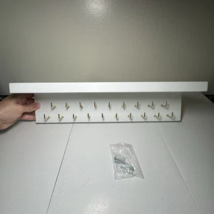 Sporty Nations Wooden Shelf Display For Medals (19 Pegs) And Trophies BRAND NEW - Picture 1 of 9