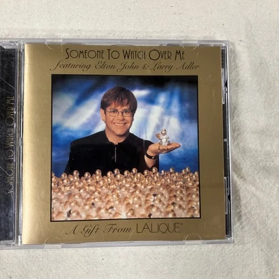 Elton John And Larry Adler Someone To Watch Over Me PROMO  LALIQUE CD Rare OOP  Foto 1 de 4