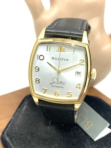 Reloj Hombre Bulova 97B197 Frank Sinatra Young At Heart Automático Correa Cuero - Imagen 1 de 13