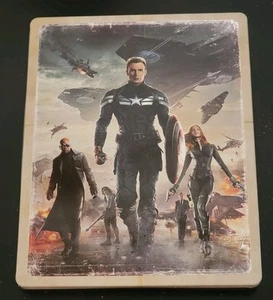 Captain America: The Winter Soldier Best Buy Exclusive Steelbook (4K Ultra HD) - Picture 1 of 5