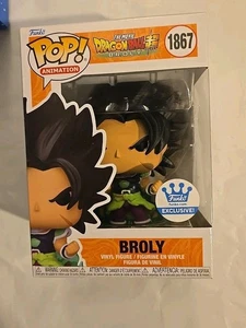 Funko Pop! DBZ Dragon Ball 1867 - Broly Funko (Exclusive) +Protector - Picture 1 of 7