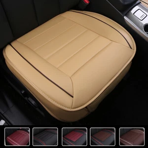 Full Surround Front Car Seat Cover Leather Pad Mat Auto Chair Cushion Protector - Picture 1 of 17