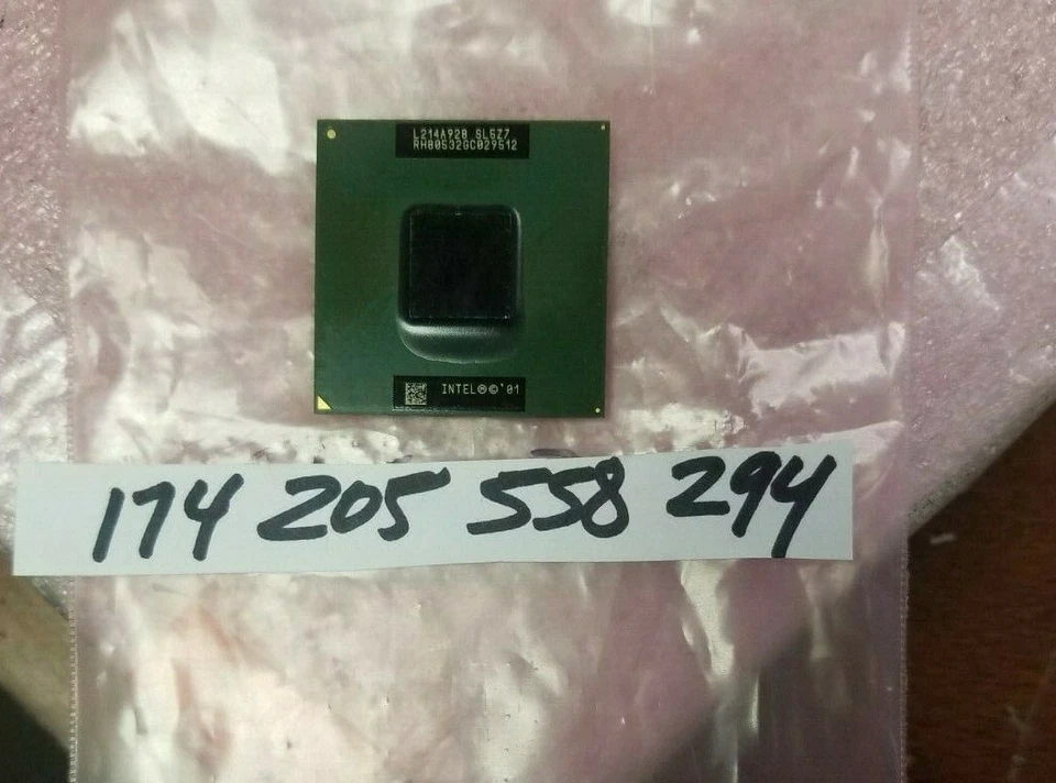 CPU INTEL MOBILE PENTIUM 4-M SL5Z7 1.7 GHz S478 L2 CACHE 512KB   - Image 1 of 1