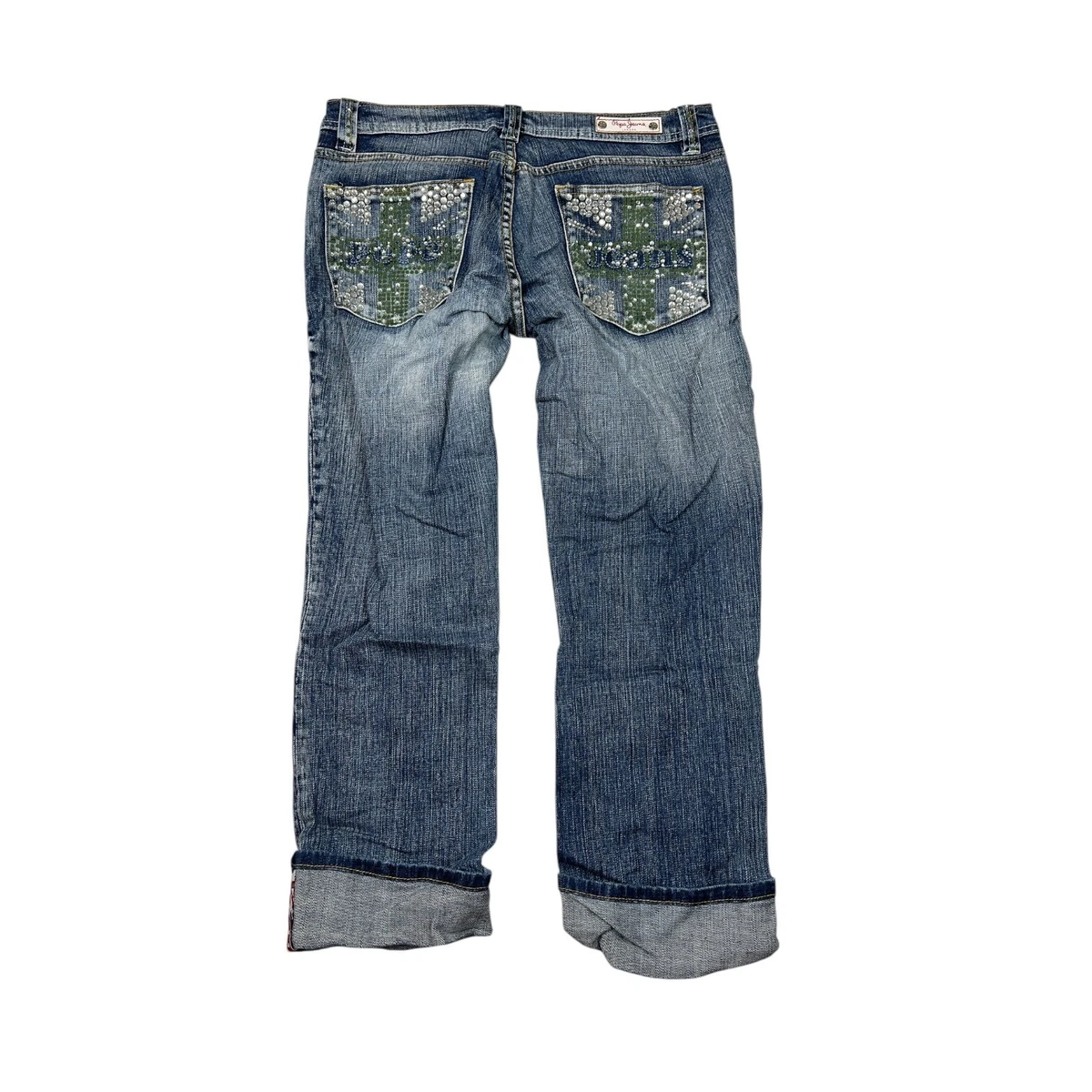 Pepe Jeans Damen Bikini Bottom – Streifenprint Auf Geripptem Stoff, Komplett Gefüttert
