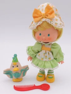 Vintage 1980s Strawberry Shortcake Mint Tulip Party Pleaser Doll Marsh Mallard - Bild 1 von 24
