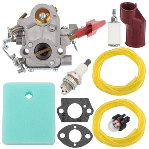 Kit de carburador para recortadora de gas profesional Poulan PP333 PP133 PP338PT 33cc Zama C1M-W44 - Imagen 1 de 6