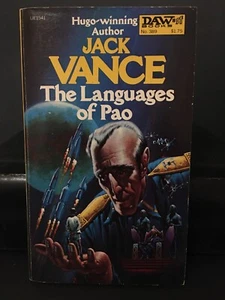 THE LANGUAGES OF PAO Jack Vance 1970s UNREAD VF/NM PB DAW SF - Imagen 1 de 1