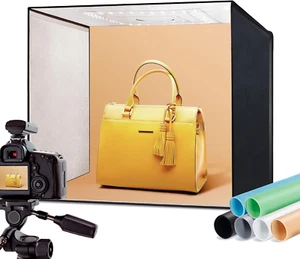 Photo Studio Light Box, 20''X20'' Photo Box, Light Box Photography (120 Leds, 55 - Picture 1 of 9