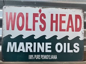 Wolfs Head OLI MARINI 100% PURO PENNSYLVANIA LOOK INVECCHIATO TAGLIA 8""X12 - Foto 1 di 1