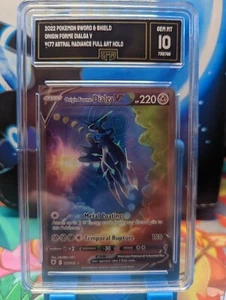 Mint 10 Pokemon Astral Dialga Origin V Alt Art 177/189 GMA Potential PSA or BGS - Picture 1 of 3