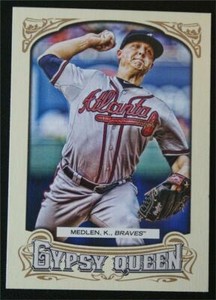 2014 Topps Gypsy Queen #132 Kris Medlen - NM-MT