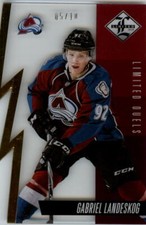 2012-13 Limited Duels Gold #LD9B Gabriel Landeskog /10 