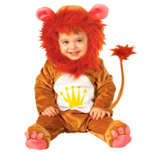 Baby Löwen Kostüm Löwenkostüm Löwe Babylöwe Simba Tierkostüm braun 90 cm - Bild 1 von 1