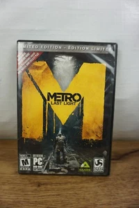metro last light limited edition pc dvd rom with manual and key - Picture 1 of 1