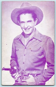 1940er Arcade Karte Bob Steele TV Film Star Cowboy - Bild 1 von 2