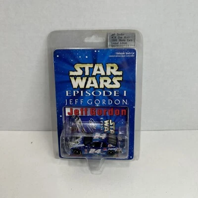 JEFF GORDON #24 1999 LIMITED EDITION 1/64th Diecast NASCAR - STAR WARS Episode 1 - Image 1 of 4