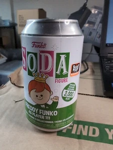 Funko Vinyl Soda Freddy Funko As Player 111 Fright Night Exclusive LE 3,000 - Picture 1 of 1