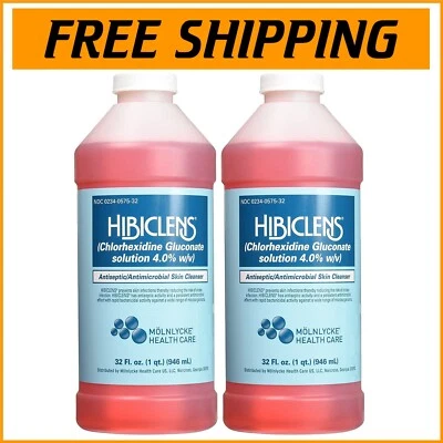 Jabón líquido antimicrobiano para la piel sin fragancia - 64 OZ Total para seguridad sanitaria Foto 1 de 4