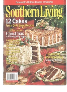 SOUTHERN LIVING Magazine 12 CAKES FROM ONE EASY RECIPE DECEMBER 2003 - Picture 1 of 1