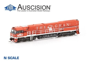 Auscision (NNR-12) NR109 The Ghan MK1 - Red/Silvery - N Scale - Image 1 of 2