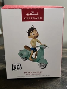 Hallmark Ornament 2022 Disney Pixar Luca To The Victory! - Picture 1 of 2