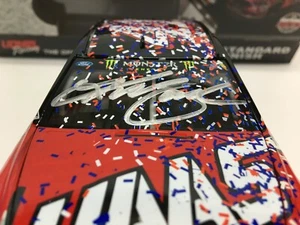 KURT BUSCH AUTOGRAPHED NASCAR DIECAST #41 HAAS / MONSTER DAYTONA 500 WIN 1/24 - Picture 1 of 11
