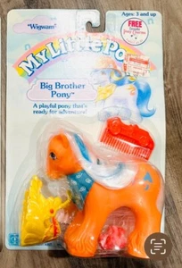 My Little Pony Vintage G1 Big Brother Wigwam w Charm MOC NOS Unopened WOW - Picture 1 of 5