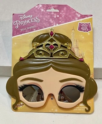 Sun-Staches Costume Sun Glasses BELLE Beauty & The Beast Disney Princess Mask - Image 1 of 4