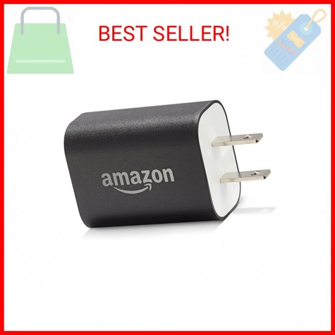 Amazon 9W Official OEM USB Charger and Power Adapter for Fire Tablets, Kindle eR - Image 1 of 1
