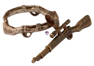 Anillo Francotiradores Alemanes Segunda Guerra Mundial Colgante Segunda Guerra Mundial Alemania Vikingo Gótico Horror Joyería - Imagen 1 de 15