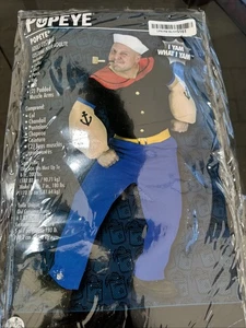 Disfraz de Halloween Popeye el Marinero Dibujos Animados Adulto Talla Única para la mayoría - Imagen 1 de 15