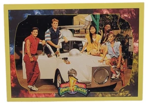 Tarjeta coleccionable Mighty Morphin Power Rangers 1994 #73 Field Trip - Imagen 1 de 3