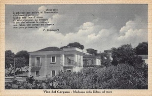 9852) VICO DEL GARGANO (FOGGIA) MADONNA DELLA DIFESA SUL MARE. - Imagen 1 de 2