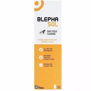 Théa Blephasol Daily Eyelid Cleansing Lotion Remove Dirt, Dust, Make Up 100ml - Picture 1 of 3