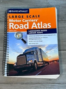 Rand McNally Large Scale Motor Carriers' Road Atlas Paperback - Picture 1 of 4