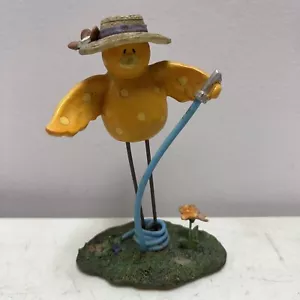 Russ Berrie Tweet Junto Con Me Pájaro Estatuilla Pájaro Amarillo - Imagen 1 de 8