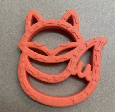 Mordedor de bebé de silicona Itzy Ritzy - Mordedor infantil sin BPA diseño de zorro 4 sin usar Foto 1 de 4